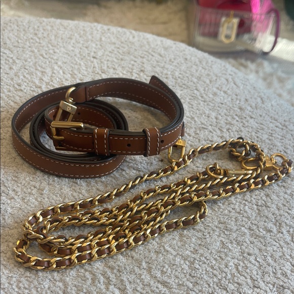 Tory Burch Tan and Brown Crochet Crossbody - Picture 8 of 9